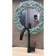 Fishole Seramik Çerçeveli Ayna