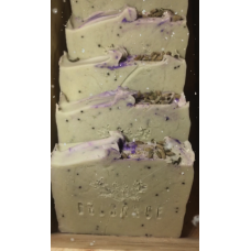 green clay & lavander soap 